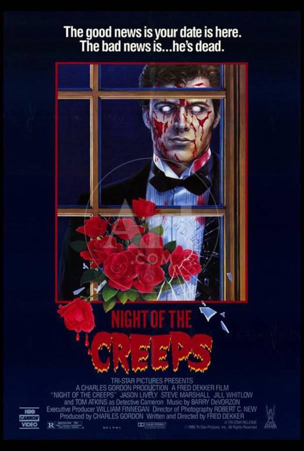 Night of the Creeps: Fred Dekker. A parodic horror comedy movie about head-exploding, zombie-creating slugs from outer space.