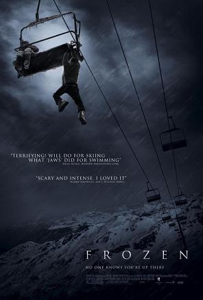 Frozen: Adam Green. A scary film in which snowbound friends struggle to survive.