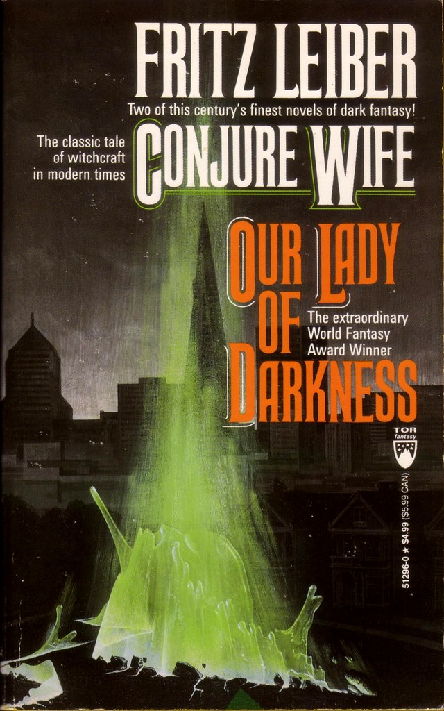 Our Lady of Darkness: Fritz Leiber. A writer tries solving a supernatural mystery in this classic horror novel.