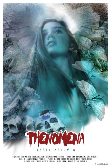 Phenomena: Dario Argento. Set largely in the Swiss mountains and surrounding forest, a horror movie about murders taking place at a girl's school and a young woman with psychic powers.