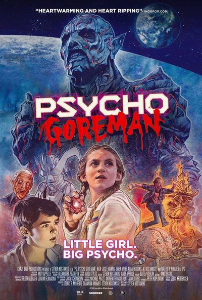 PG: Psycho Goreman. Steven Kostanski. A gory yet weirdly heartwarming horror comedy movie about an intergalactic warlord who is forced to be a playmate to two human kids.