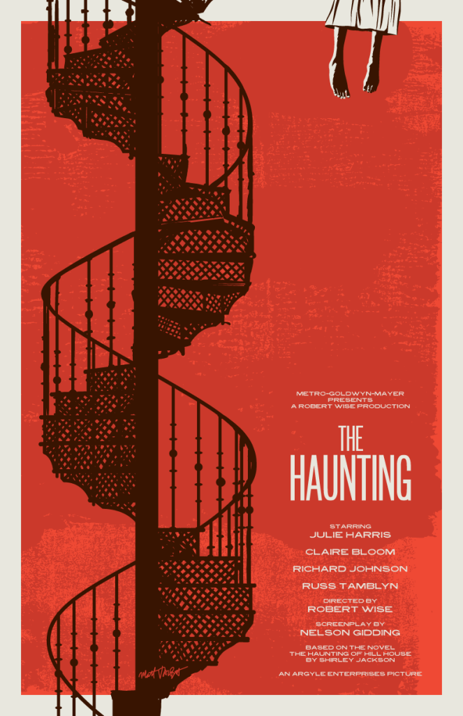 The Haunting: Robert Wise. Often considered the best haunted house movie, this horror film follows four intrepid explorers of the paranormal as they explore a potentially haunted house.