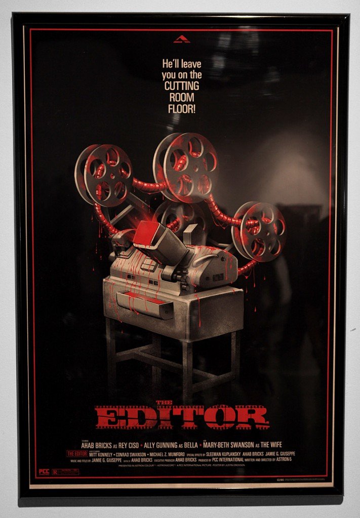 The Editor: Adam Brooks and Matthew Kennedy. An off-the-wall spoof giallo horror movie about an editor suspected of being a killer.