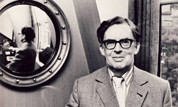 Photo of Robert Aickman, a mid-twentieth century author of bizarre and eerie horror stories.