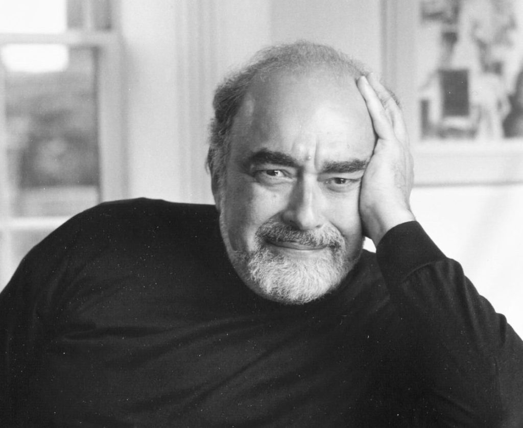 Photo of Ira Levin, an influential mid-twentieth century author of horror and mystery fiction.